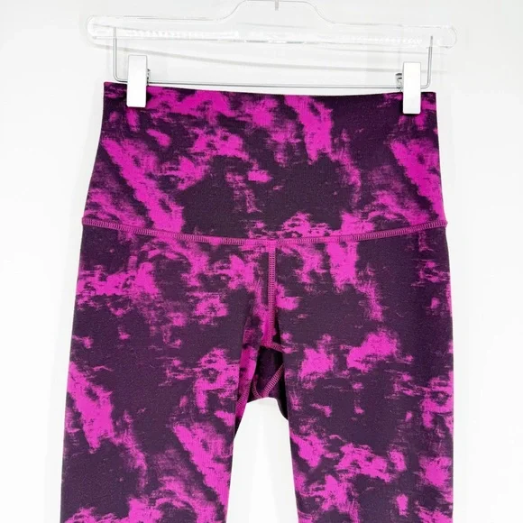 Lululemon Wunder Under II 21” Tie Dye Leggings 6 - Picture 4 of 5